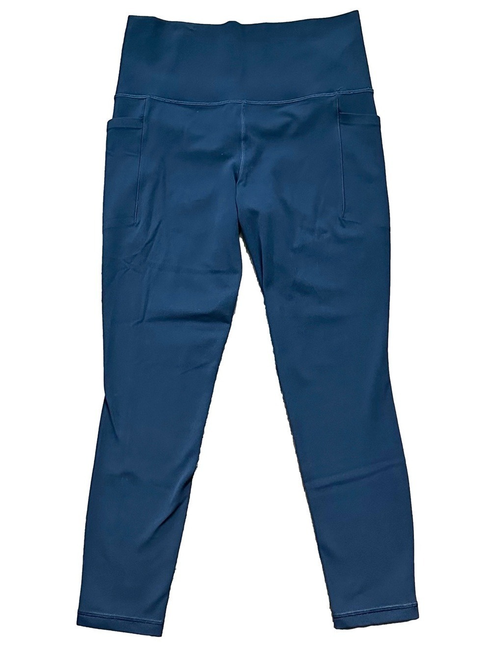 Athleta Salutation Stash Pocket II 7/8 Tight Leggings Blue Size Small